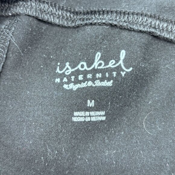 Isabel Maternity By Ingrid & Isabel Black Stretch Bootcut Pants Size M - Picture 3 of 11